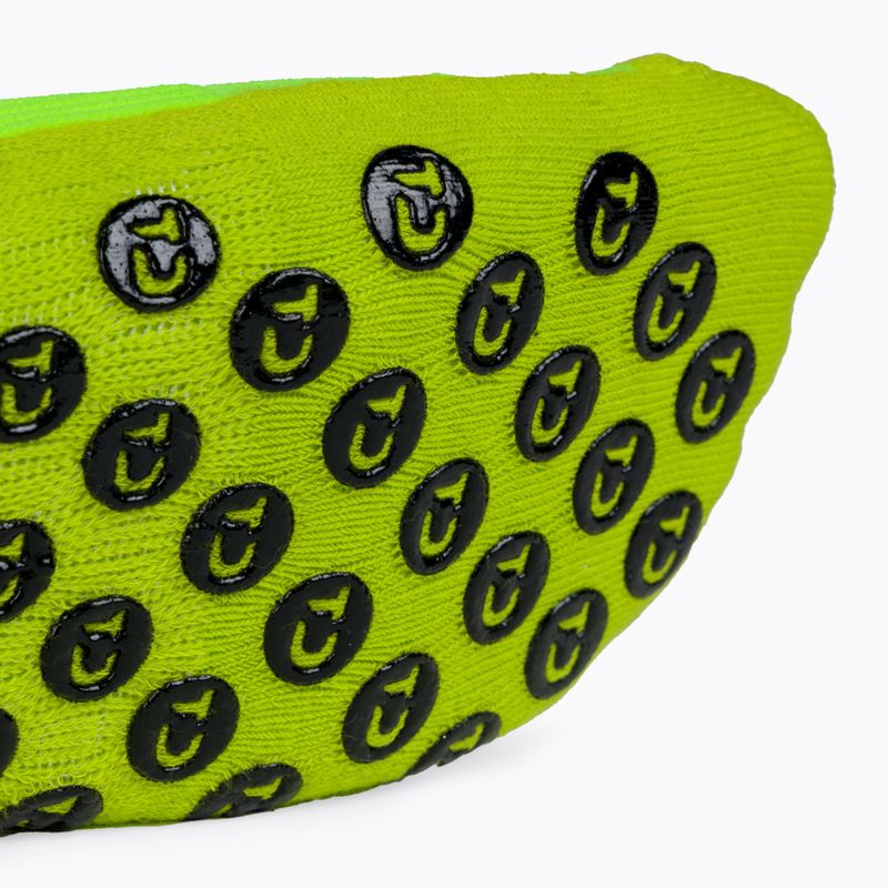 Tapedesign neslystančios futbolo kojinės geltonos 5