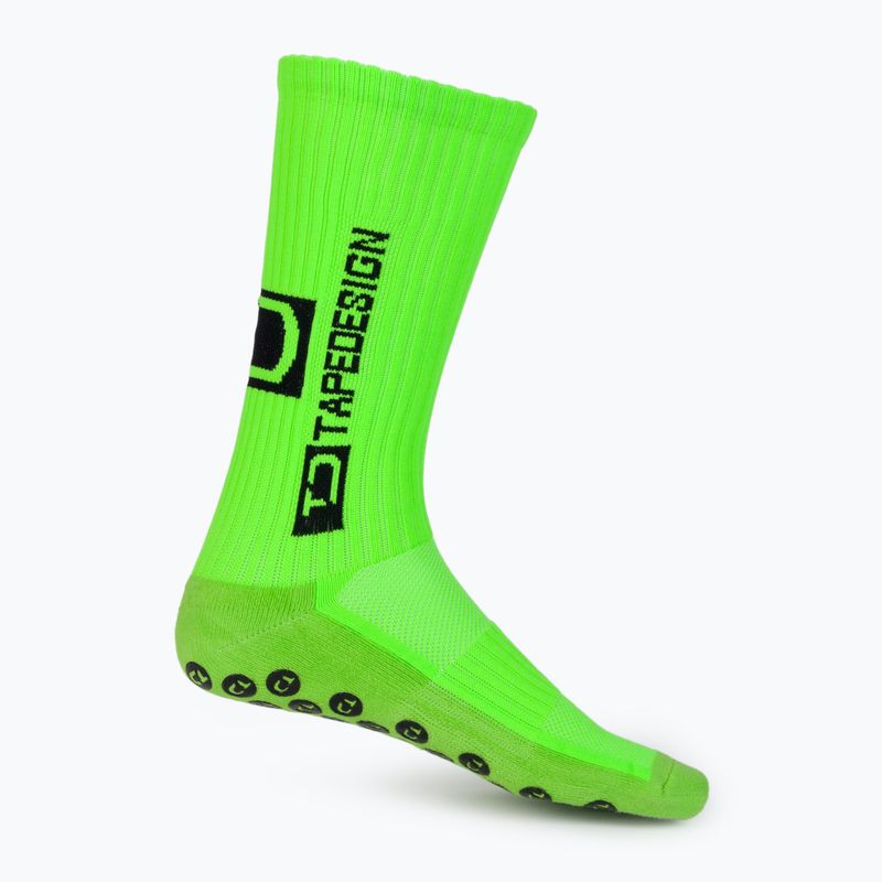 Tapedesign neslystančios futbolo kojinės žalios 3