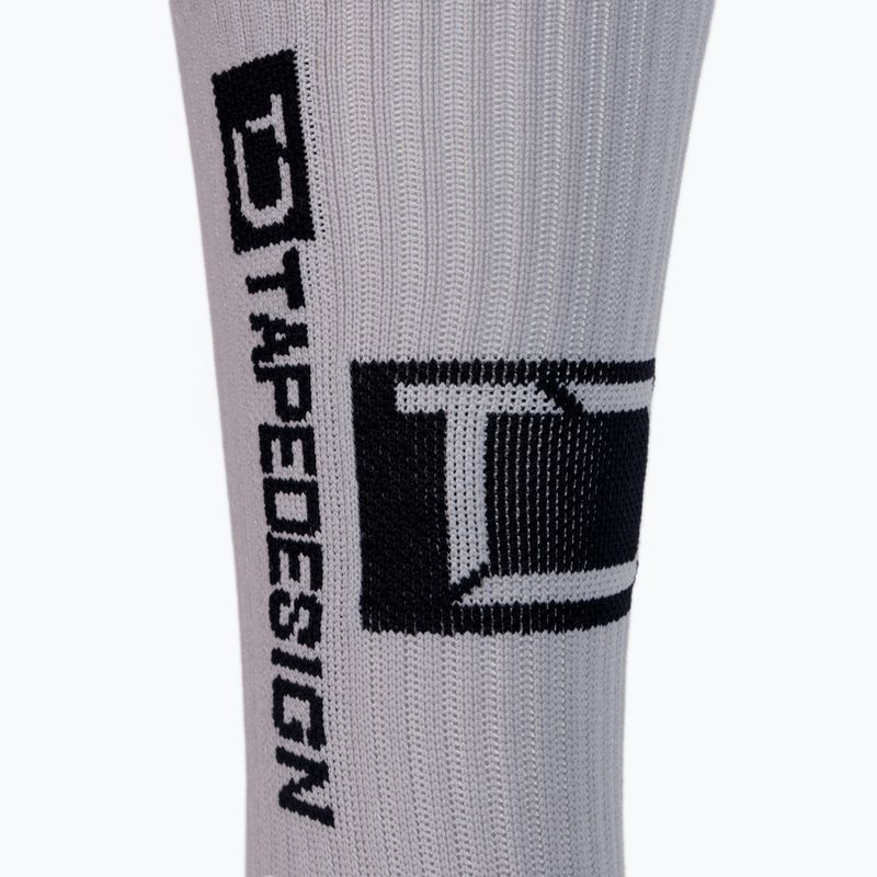 Vyriškos Tapedesign neslystančios futbolo kojinės pilkos TAPEDESIGNSZARY 5