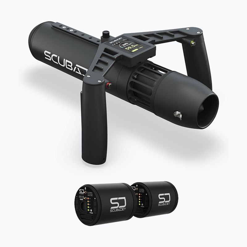 Nardymo rinkinys SCUBAJET PRO Dive Kit black
