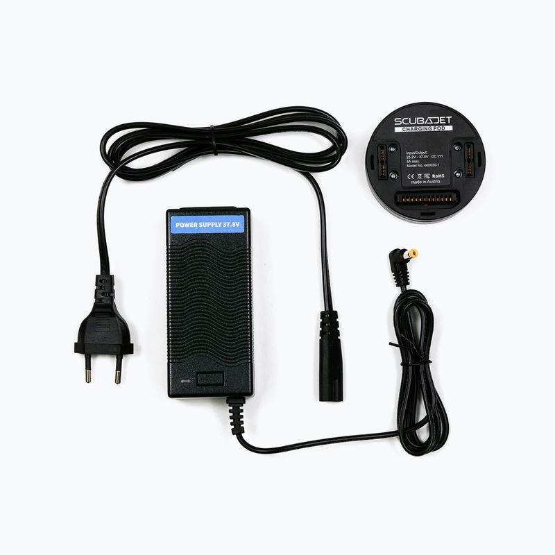 Akumuliatoriaus įkroviklis SCUBAJET Smart Battery Charger black