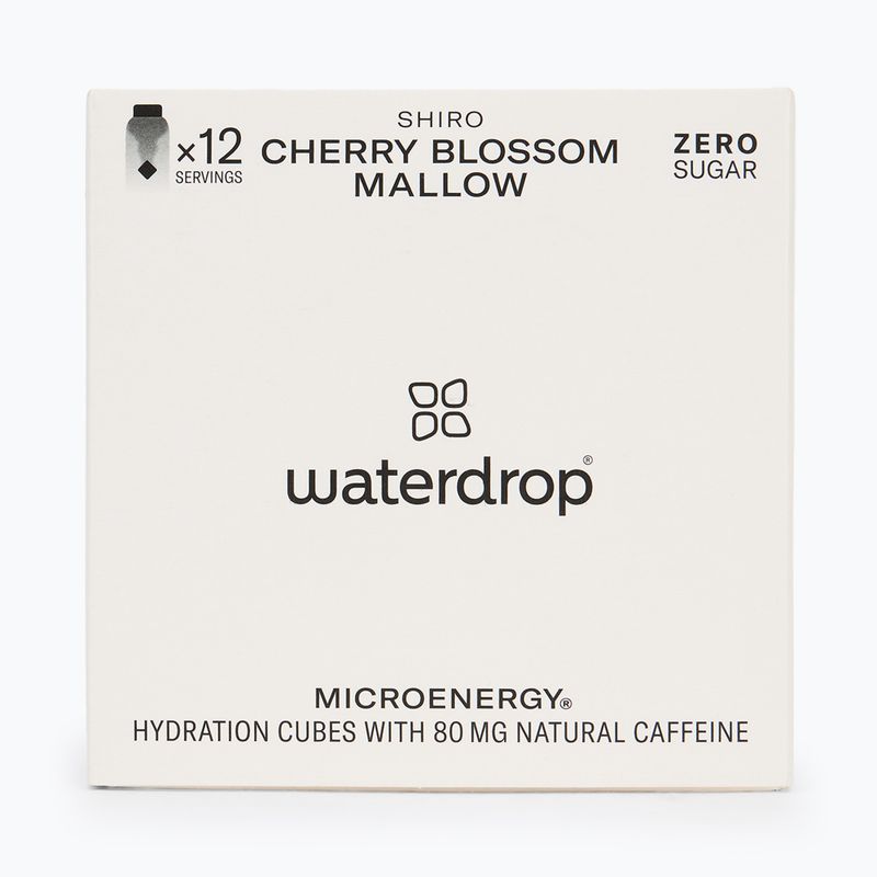 Energetinis gėrimas waterdrop Microenergy Shiro 12 kubelių cherry blossom/ mallow
