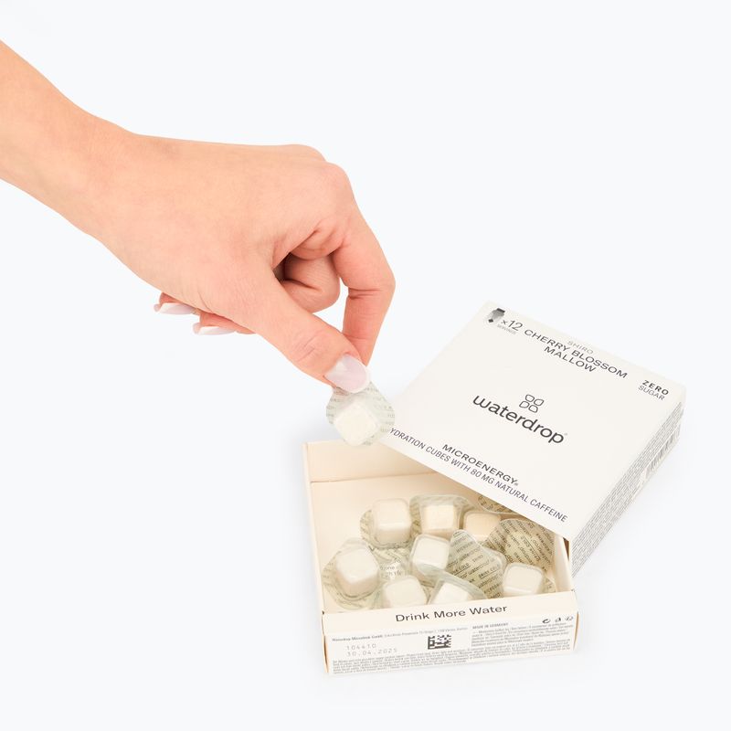 Energetinis gėrimas waterdrop Microenergy Shiro 12 kubelių cherry blossom/ mallow 3