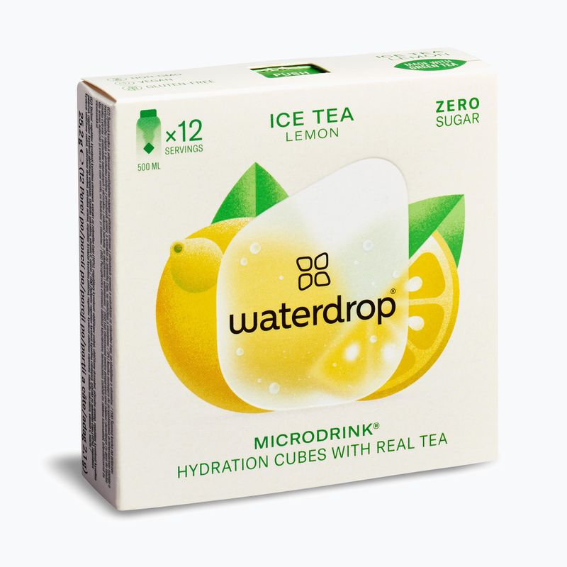 Hidracinis gėrimas waterdrop Microdrink Ice Tea 12 kostek lemon 2