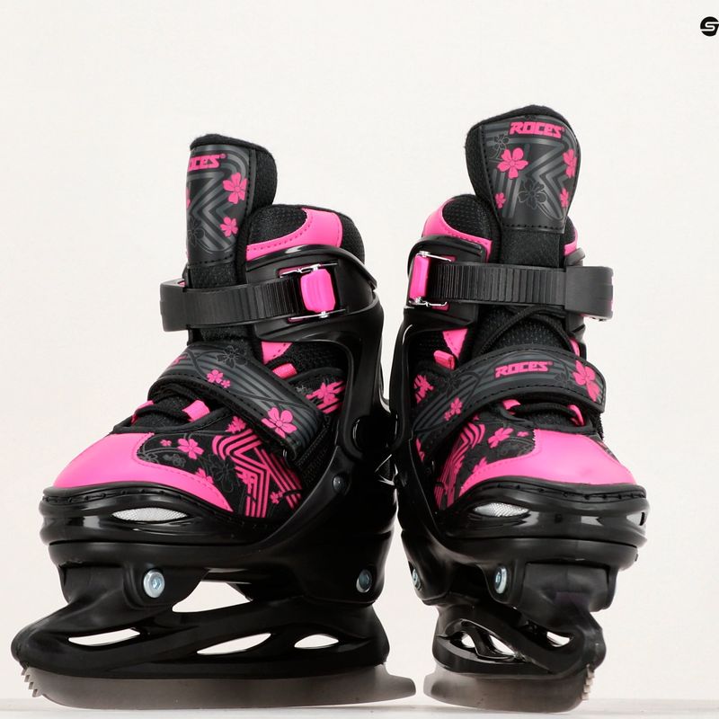 Vaikiškos pačiūžos Roces Jokey Ice 3.0 Girl black/pink 9