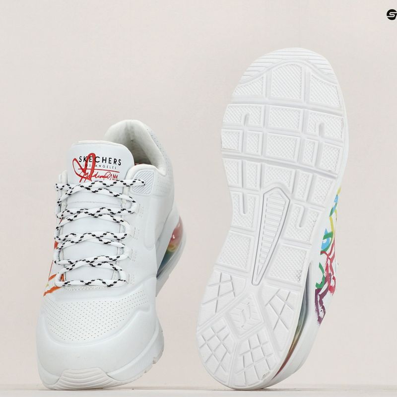 Moteriški batai SKECHERS Uno 2 Floating Love white/multi 11