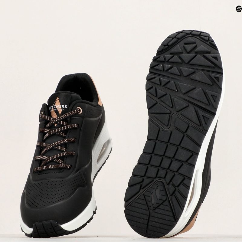 Moteriški batai SKECHERS Uno Shimmer Away black 11