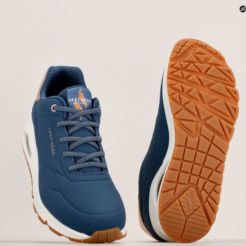 Moteriški batai SKECHERS Uno Shimmer Away navy 10