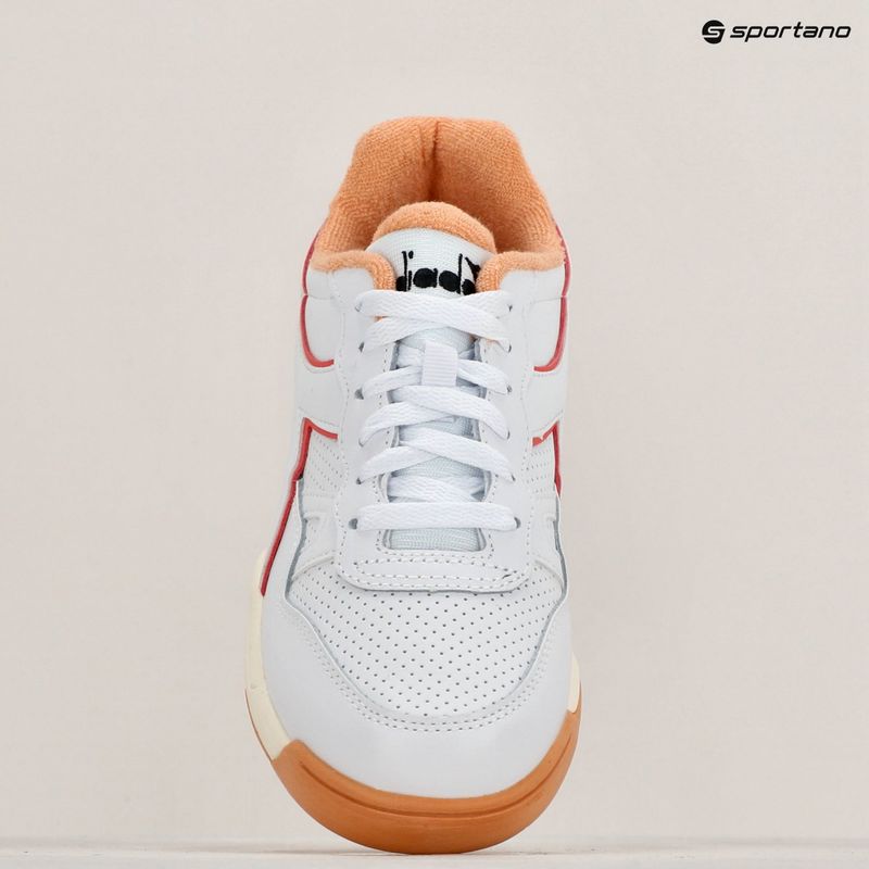 Batai Diadora Winner bianco/rosa pesca pallida 9