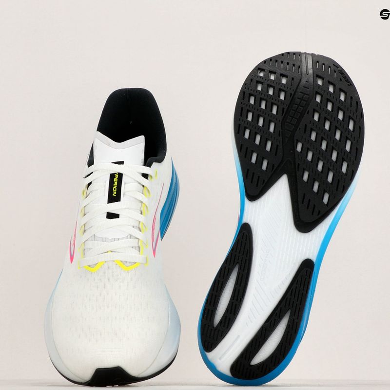 Vyriški bėgimo bateliai Brooks Hyperion white/blue/pink 11