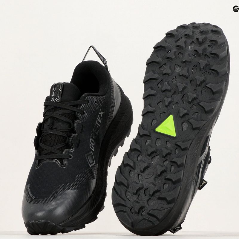 Vyriški bėgimo batai ASICS Gel-Trabuco 12 GTX black/graphite grey 11