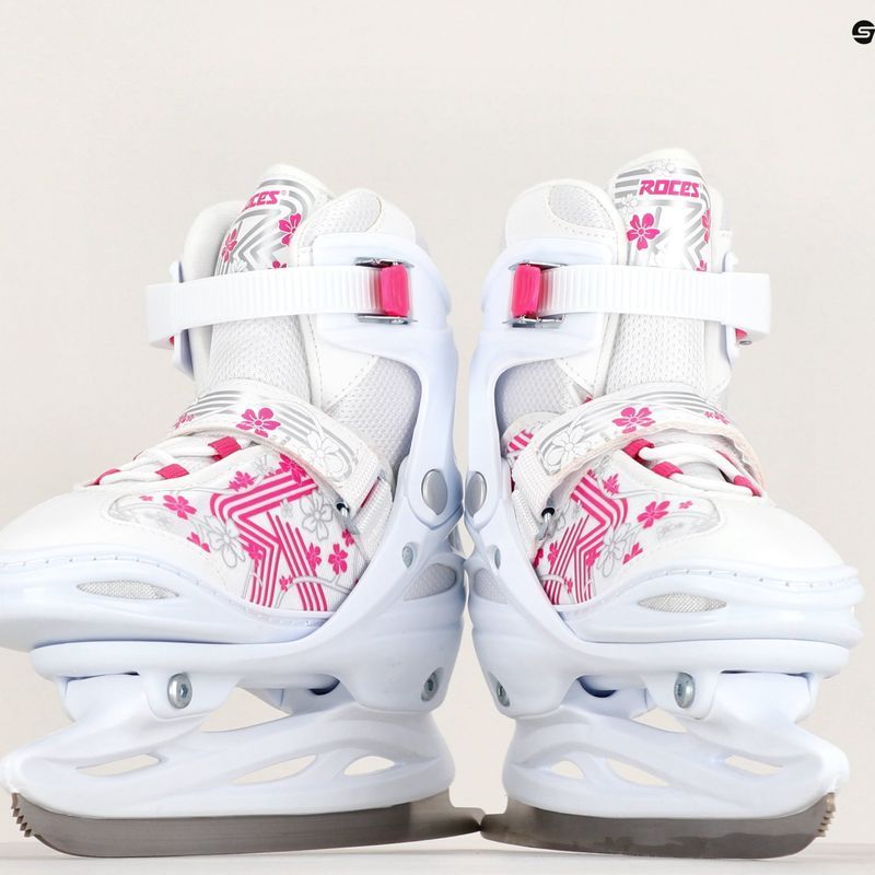 Roces Jokey Ice 3.0 Girl vaikiškos laisvalaikio pačiūžos juoda/rožinė 450708 10