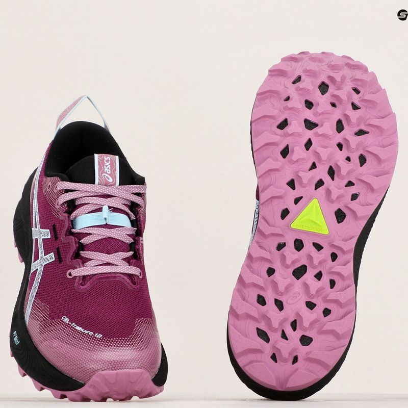 Moteriški bėgimo batai ASICS Gel-Trabuco 12 blackberry/light blue 10