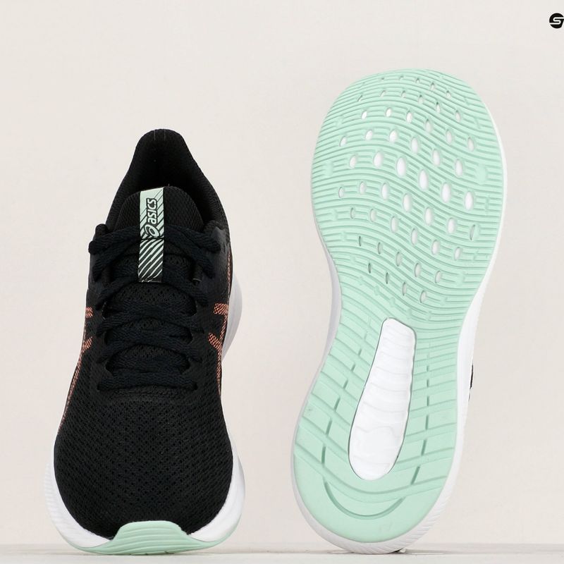 Moteriški bėgimo bateliai ASICS Patriot 13 black/bright sunstone 11