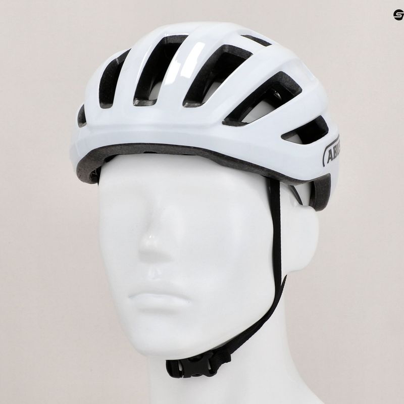 Dviračio šalmas ABUS PowerDome MIPS shine white 9