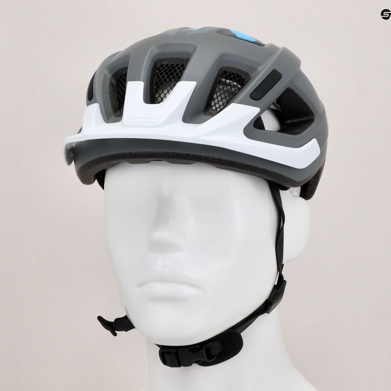 Dviračio šalmas ABUS Aduro 3.0 race grey 9