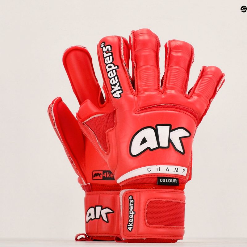 Vaikiškos vartininko pirštinės 4keepers Champ Colour Red VI RF2G raudonos 5