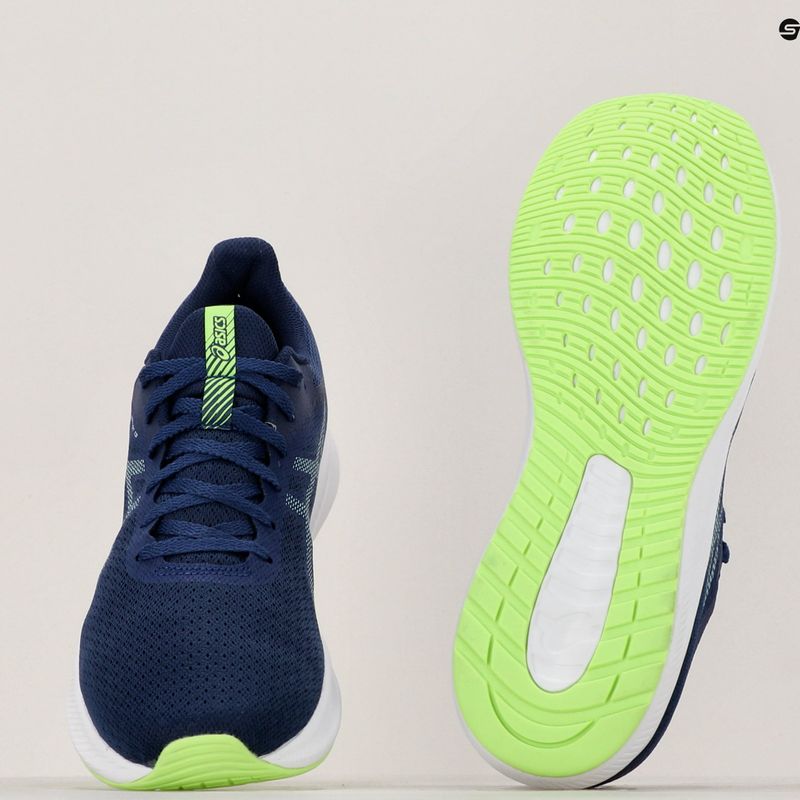 Vyriški bėgimo bateliai ASICS Patriot 13 blue expanse/illuminate mint 11