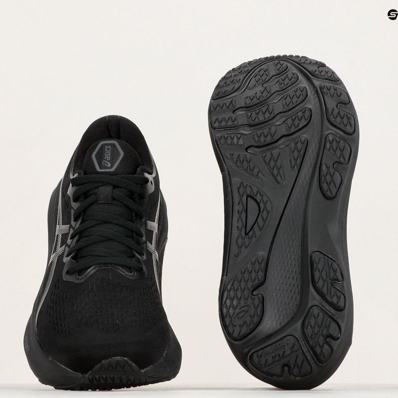 Vyriški bėgimo bateliai ASICS Gel-Kayano 30 black/black 12
