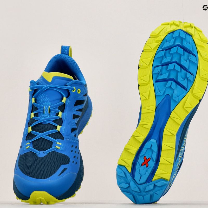 Vyriški bėgimo batai La Sportiva Jackal II electric blue/lime punch 10
