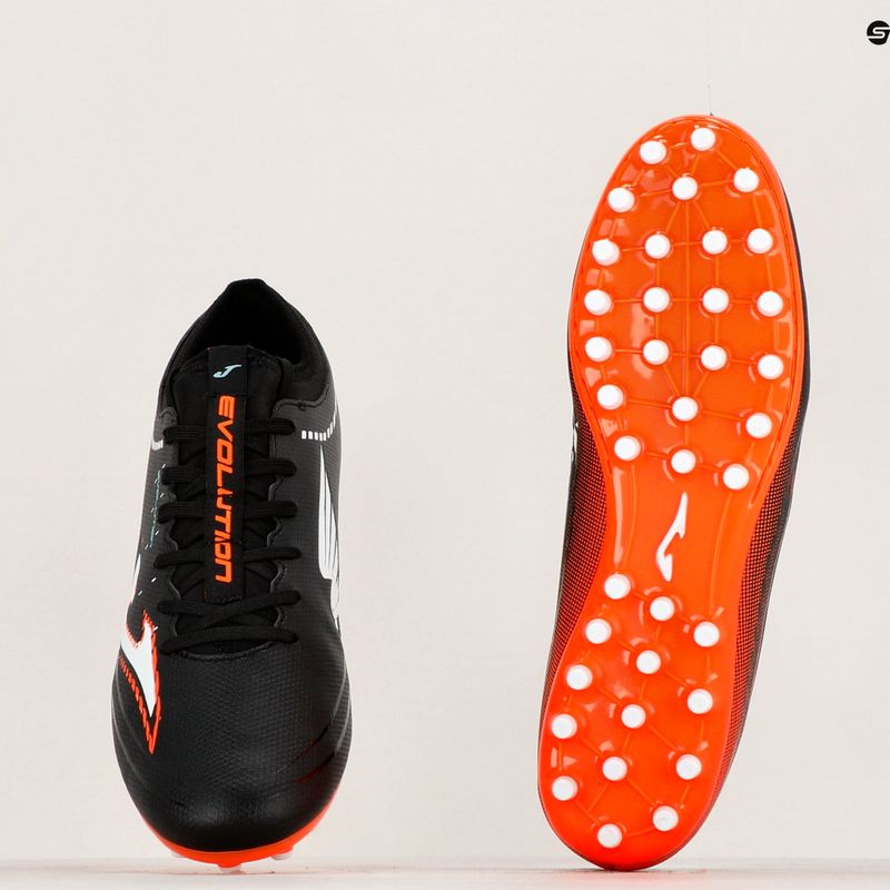 Vyriški futbolo bateliai Joma Evolution AG black/orange 10