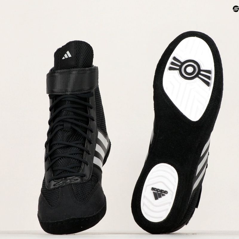 Vyriški bokso batai adidas Combat Speed.5 black/silver BA8007 10