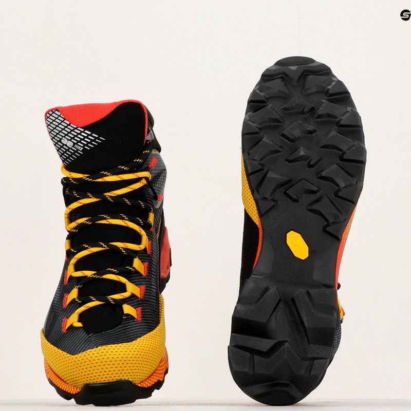 Vyriški žygio batai La Sportiva Aequilibrium Hike GTX carbon/yellow 10