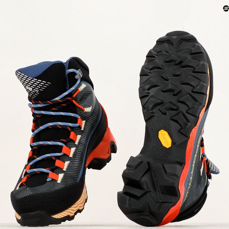 Moteriški žygio batai La Sportiva Aequilibrium Hike GTX carbon/cherry tomato 10