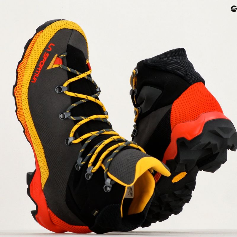 Vyriški žygio batai La Sportiva Aequilibrium Trek GTX carbon/yellow 10