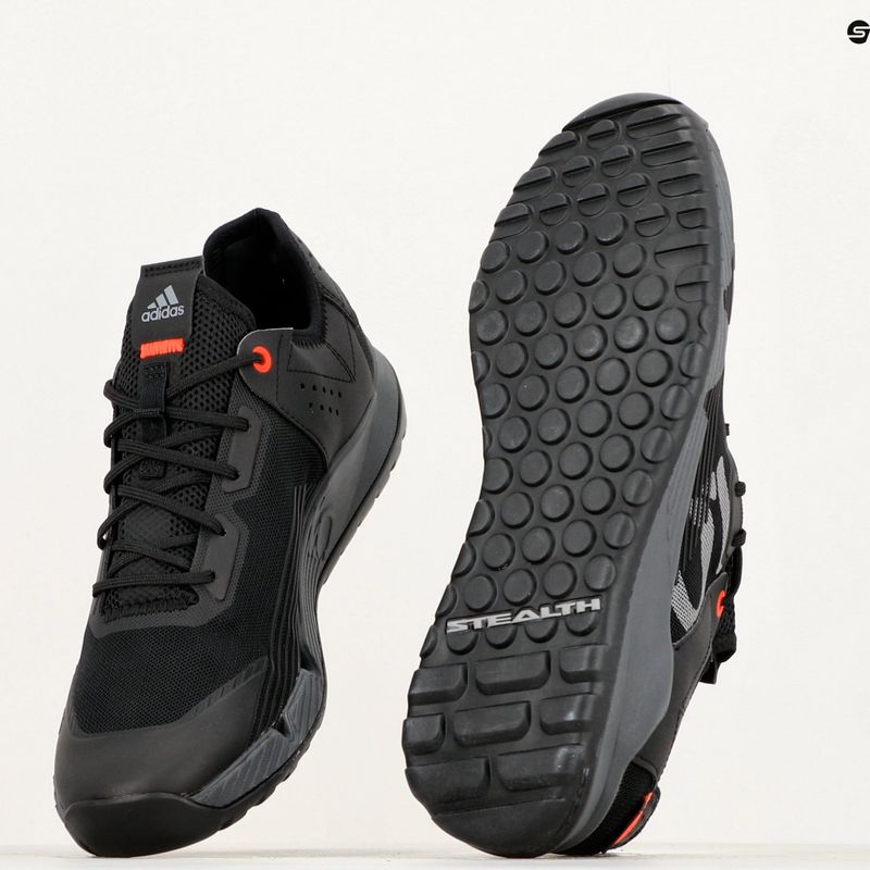 Dviračio batai platformos moteriški adidas FIVE TEN Trailcross LT core black/grey two/solar red 13