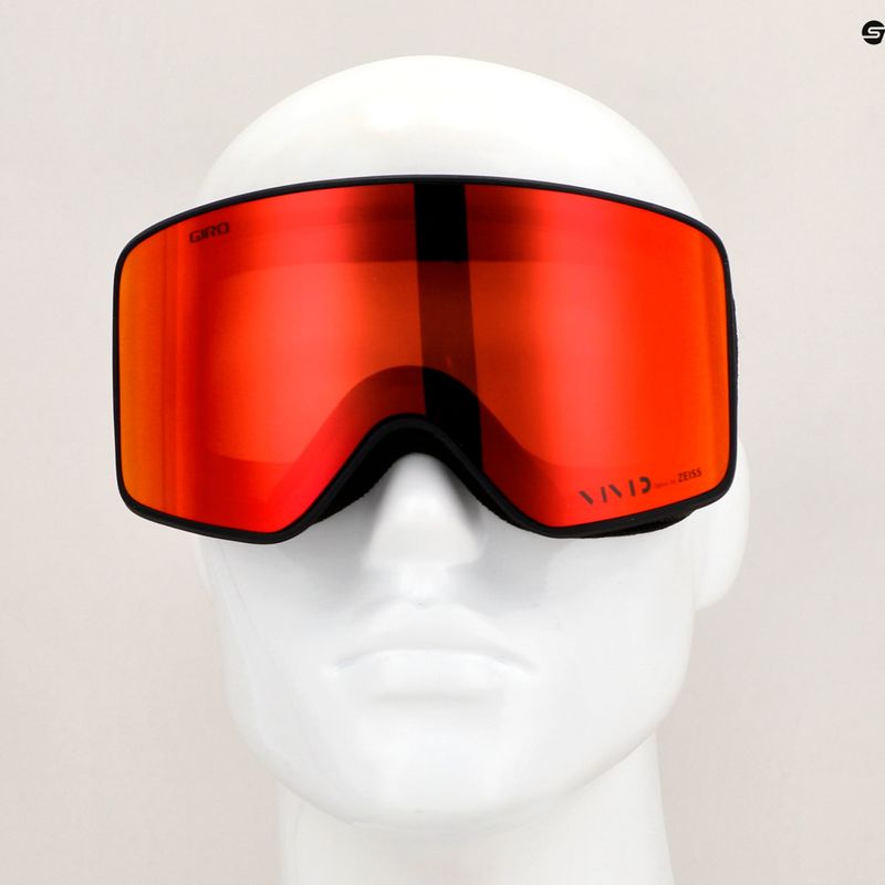 Slidinėjimo akiniai Giro Method black wordmark/ember/infrared 8