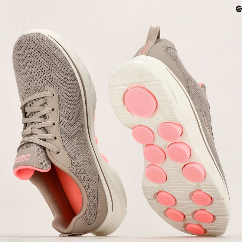 Moteriški batai SKECHERS Go Walk 7 Clear Path taupe/pink 10