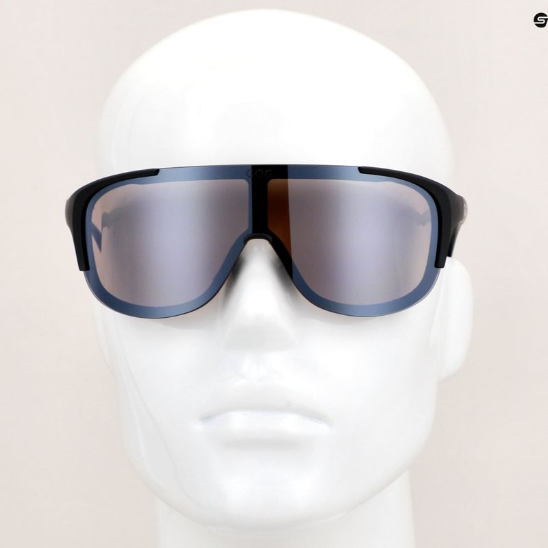 Akiniai nuo saulės GOG Medusa matt black/silver/silver mirror 10