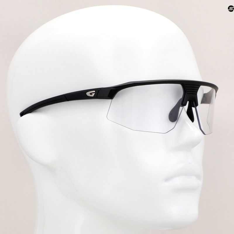 Akiniai nuo saulės GOG Kilo matt black/clear smoke 11