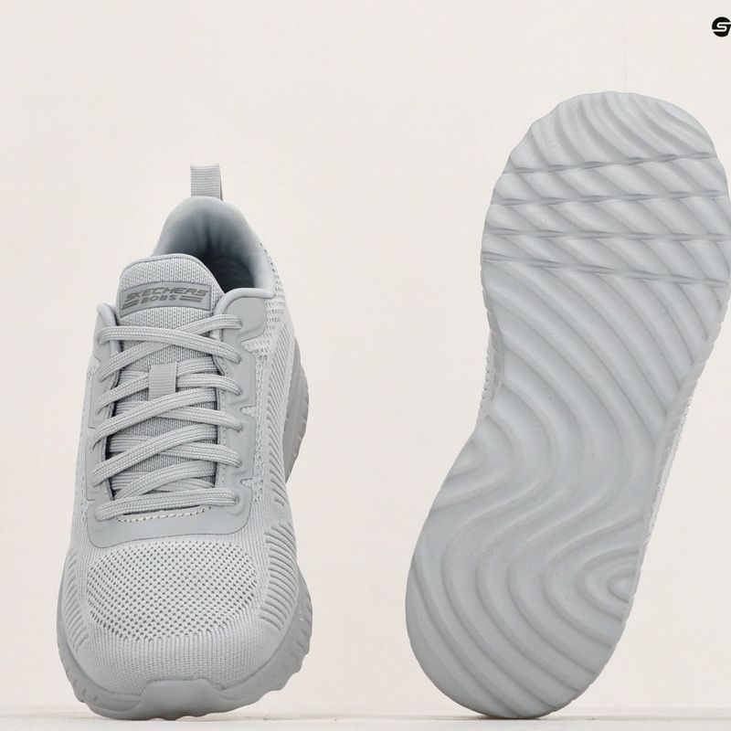 Moteriški batai SKECHERS Bobs Squad Chaos Face Off light gray 10