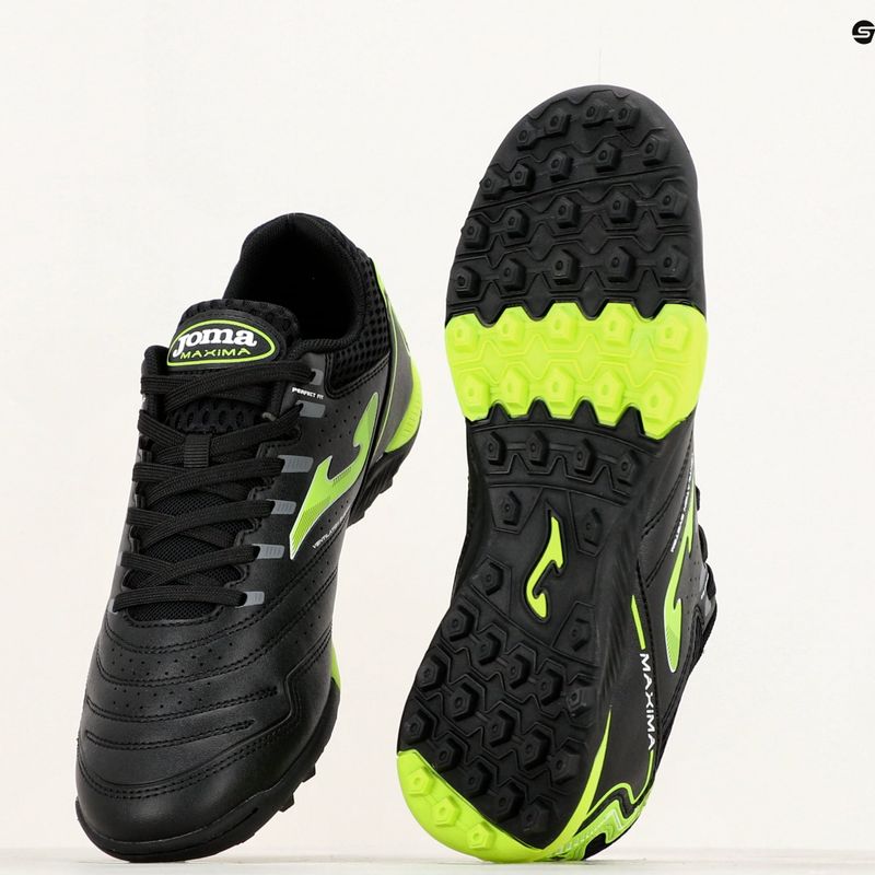 Vyriški futbolo bateliai Joma Maxima TF black/green 10