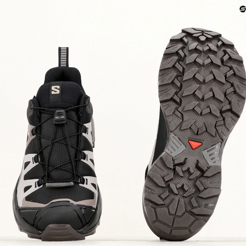 Moteriški turistiniai batai Salomon X Ultra 360 GTX black/plum kitten/shale 10