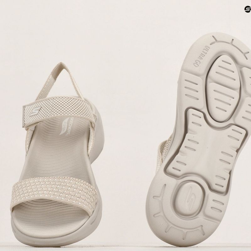 Moteriški sandalai SKECHERS Go Walk Arch Fit Sandal Polished beige 10
