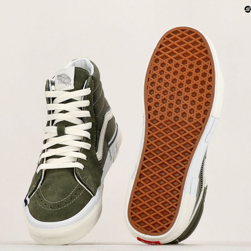 Batai Vans SK8-Hi Reconstruct olive camo 10