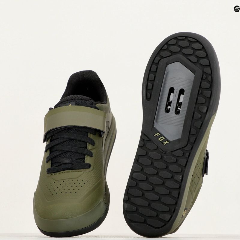 Dviračių batai MTB vyriški Fox Racing Union olive green 9