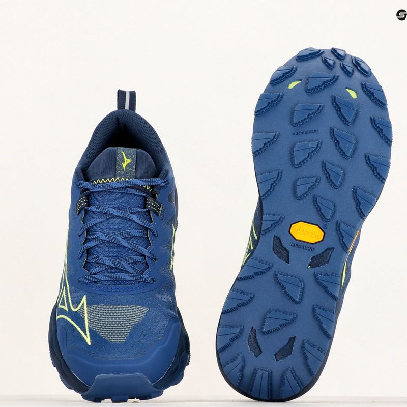 Vyriški bėgimo bateliai Mizuno Wave Daichi 8 navy peony/sharp green/dress blues 9