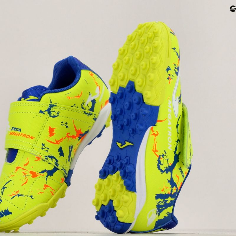 Vaikiški futbolo bateliai Joma Megatron Jr TF lemon fluor 10