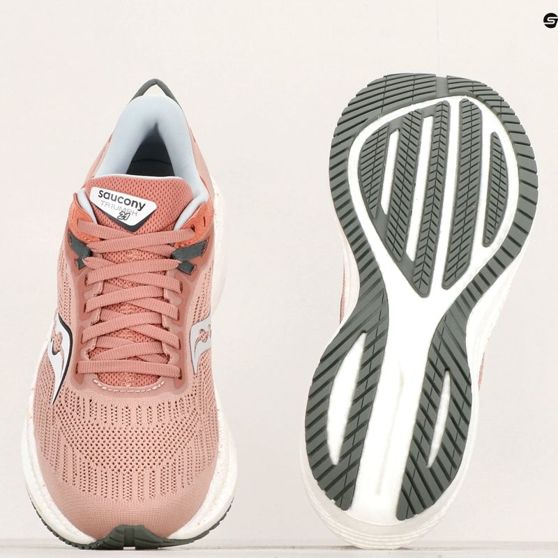 Moteriški bėgimo batai Saucony Triumph 21 lotus/bough 9