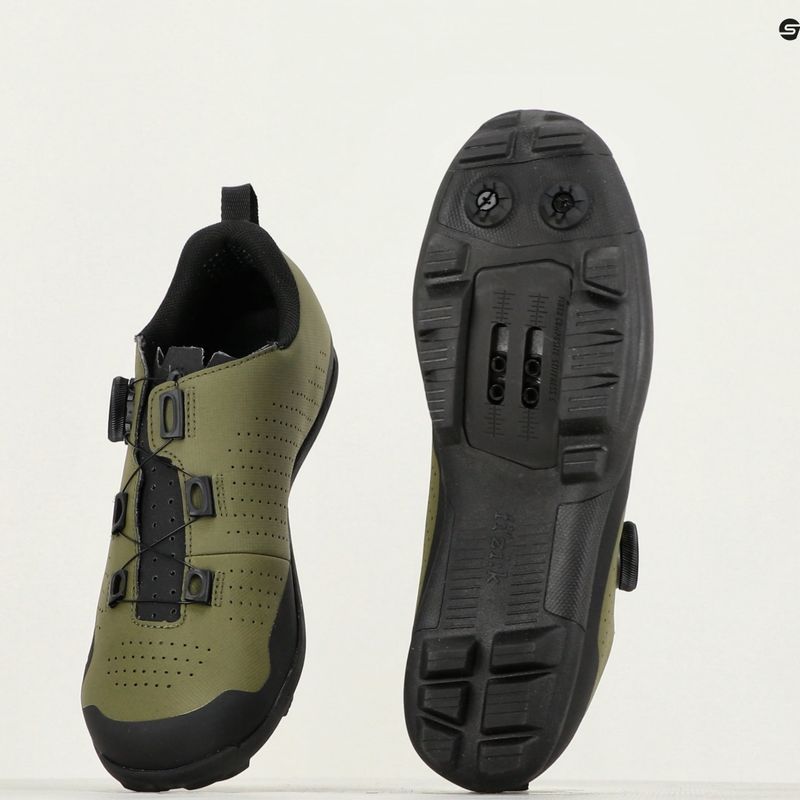 Vyriški dviračių batai MTB Fizik Terra Atlas army/black 11