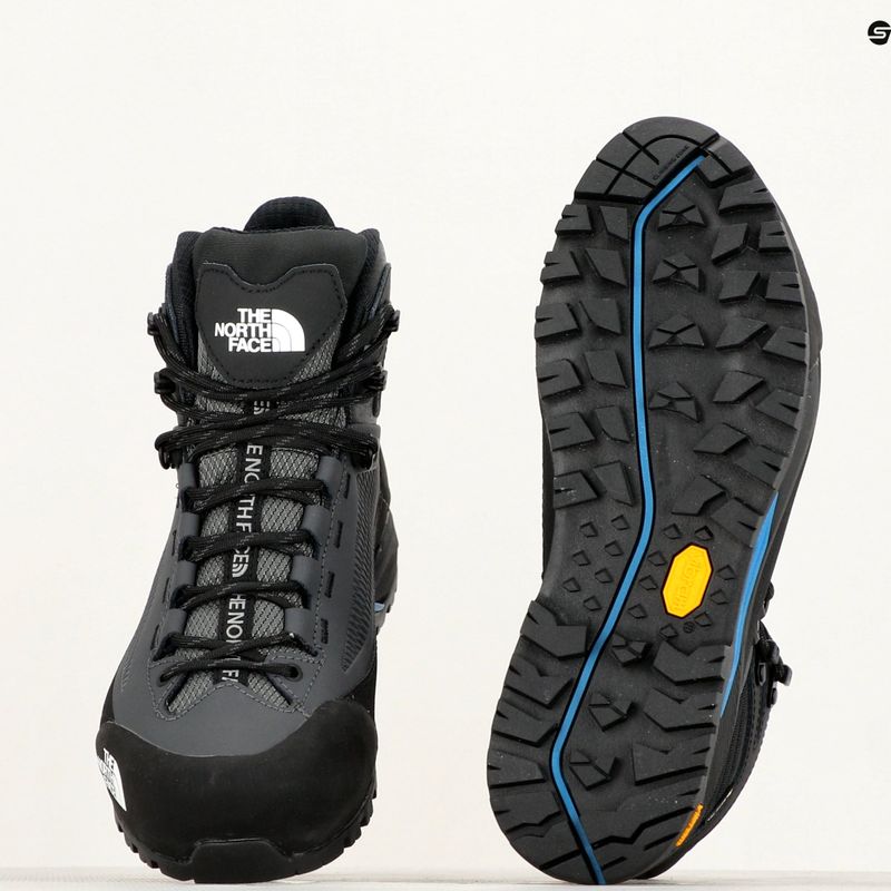 Vyriški aukštų kalnų batai The North Face Verto Alpine Mid Gore-Tex asphalt grey/black 9