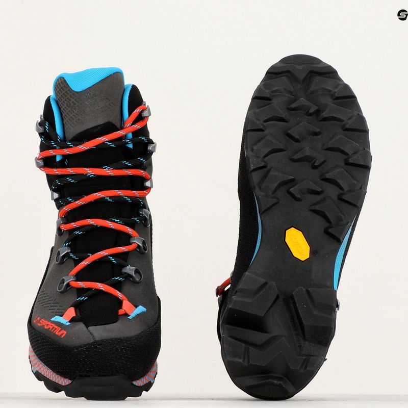 Moteriški žygio batai La Sportiva Aequilibrium Trek GTX carbon/malibu blue 9