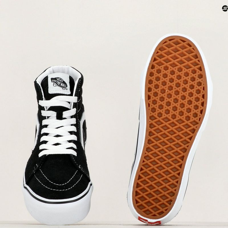 Batai Vans UA SK8-Hi Platform 2.0 black/true white 18