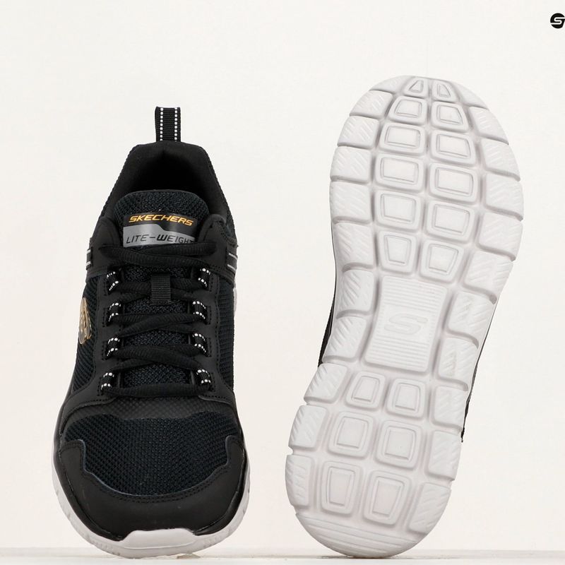 Vyriški batai SKECHERS Track Knockhill black/gold 9