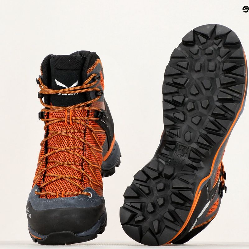 Vyriški žygio batai Salewa MTN Trainer Lite Mid GTX black out/carrot 10