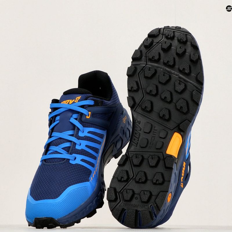 Vyriški bėgimo bateliai Inov-8 Roclite Ultra G 320 navy/blue/nectar 10
